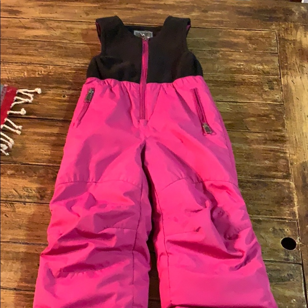 White Sierra girls snowsuit.